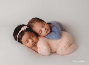 Twin Newborn Session Dallas